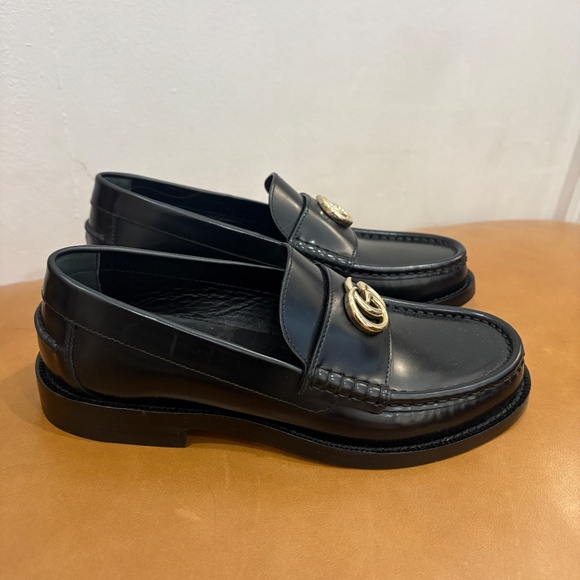 NIB Black Gucci Marmont Loafers - Picture 6 of 6